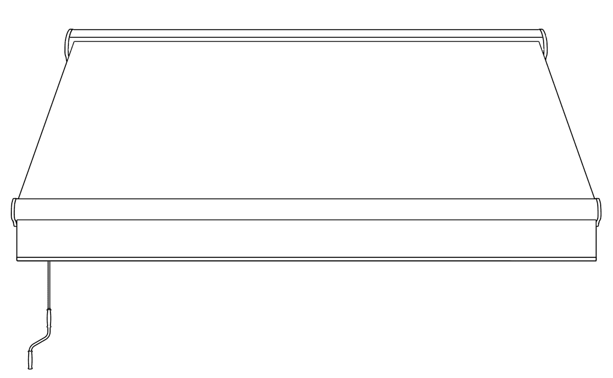 Lewa strona sterowania markizą