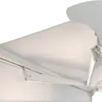 Markiza tarasowa Silver Plus z daszkiem