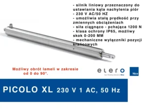 Silnik do pergoli PICOLO XL ELERO 230