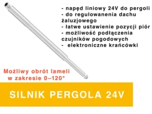 Silnik SITO MOTOR PERGOLA 24 V