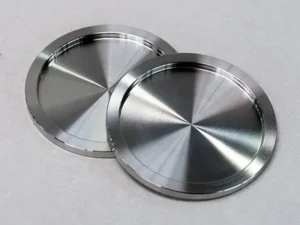 Uchwyt samoprzylepny do panela szklanego srebrny okrągły