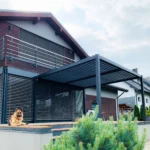 Pergola bioklimatyczna manualna