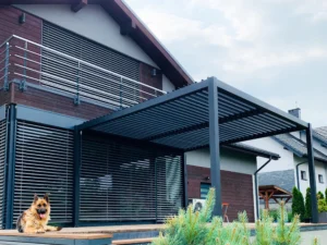 Pergola bioklimatyczna manualna