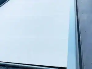 Roleta na zadaszenie z poliwęglanu