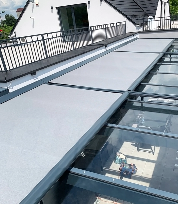 Zasłona na dach tarasowy