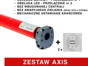 Zestaw - silnik axis podstawowy do Corsica