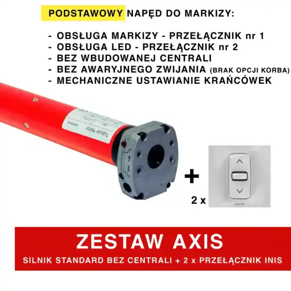 Zestaw - silnik axis podstawowy do Corsica Zestaw - silnik axis podstawowy do Corsica