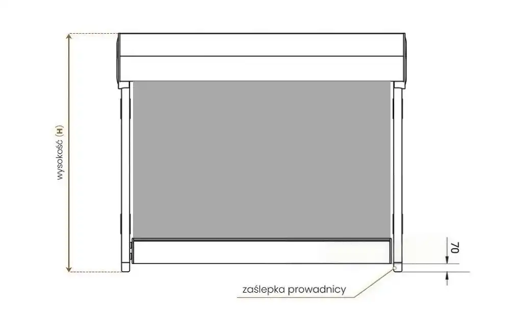 Jak określić wysokość osłony Veranda Selt