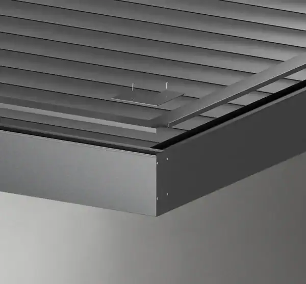 Dach lamelowy SB400 R na taras Dach lamelowy SB400 R na taras