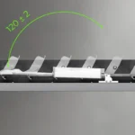 Dach lamelowy SB400 R lamele obracane do 120 stopni