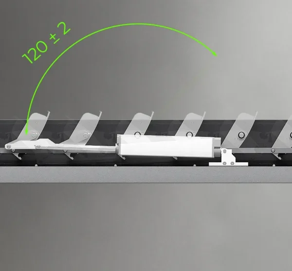 Dach lamelowy SB400 R lamele obracane do 120 stopni Dach lamelowy SB400 R lamele obracane do 120 stopni