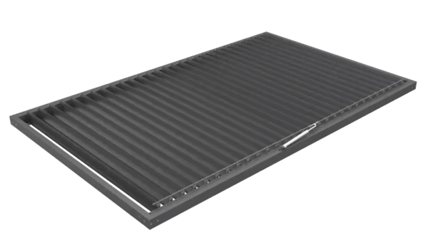 Dach lamelowy SB400 R lamele obracane napęd zewnętrzny Dach lamelowy SB400 R lamele obracane napęd zewnętrzny