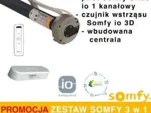 Zestaw Somfy promocja 3 w 1