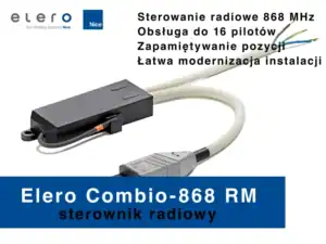 Sterownik radiowy Elero Combio 858 RM