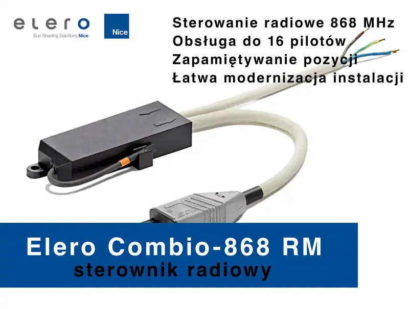 Sterownik radiowy Elero Combio 858 RM
