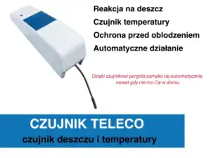 Czujnik deszczu i temperatury Teleco