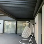 dach lamelowy SB400 PRO R na nowoczesny taras