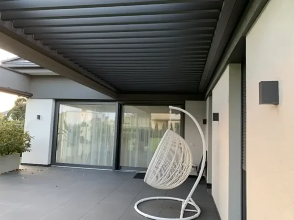 dach lamelowy SB400 PRO R na nowoczesny taras dach lamelowy SB400 PRO R na nowoczesny taras