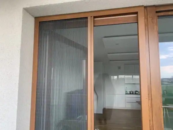 Moskitiery plisowane na drzwi tarasowe Moskitiery plisowane na drzwi tarasowe