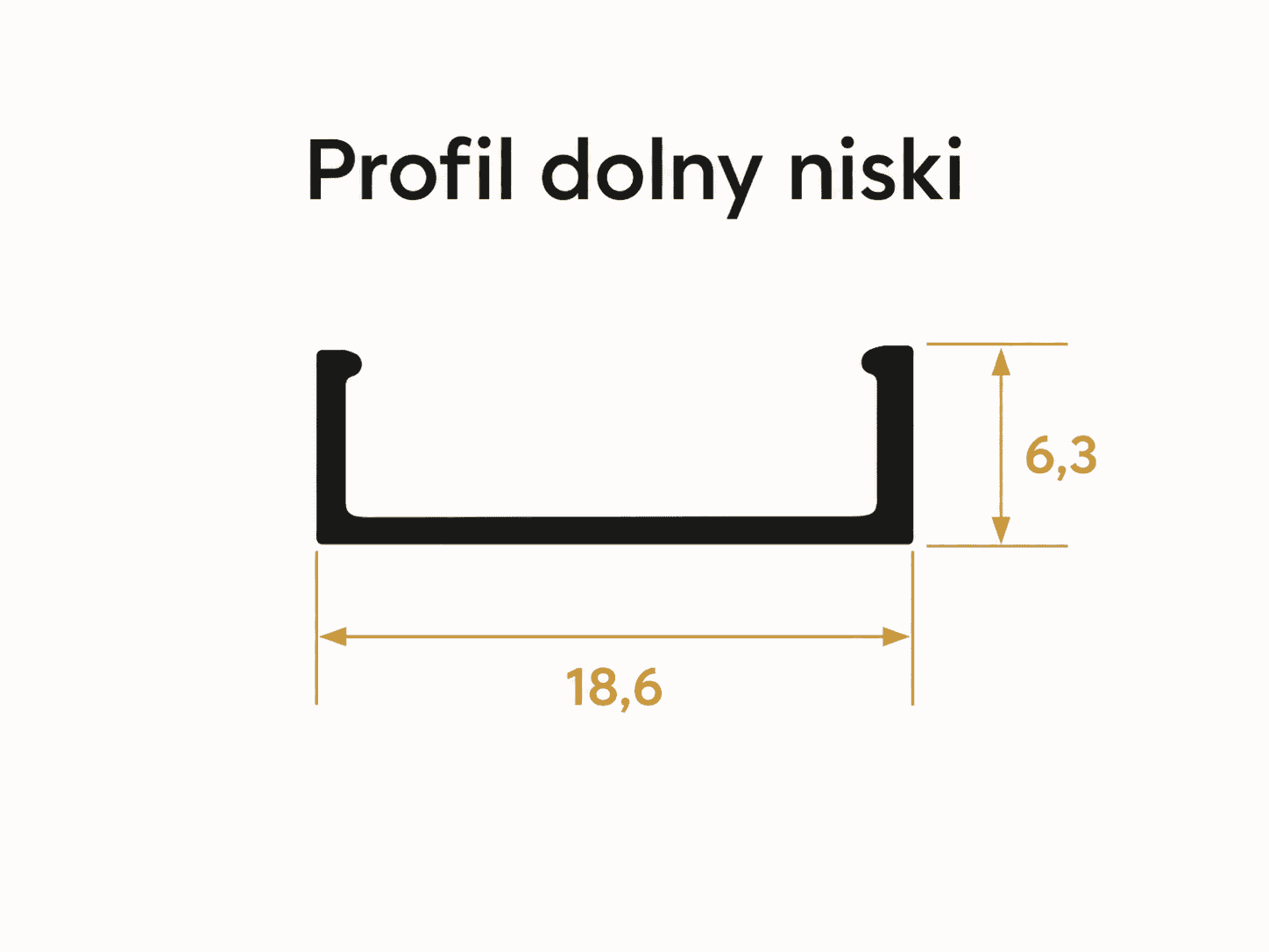 Moskitiera plisowana profil dolny niski